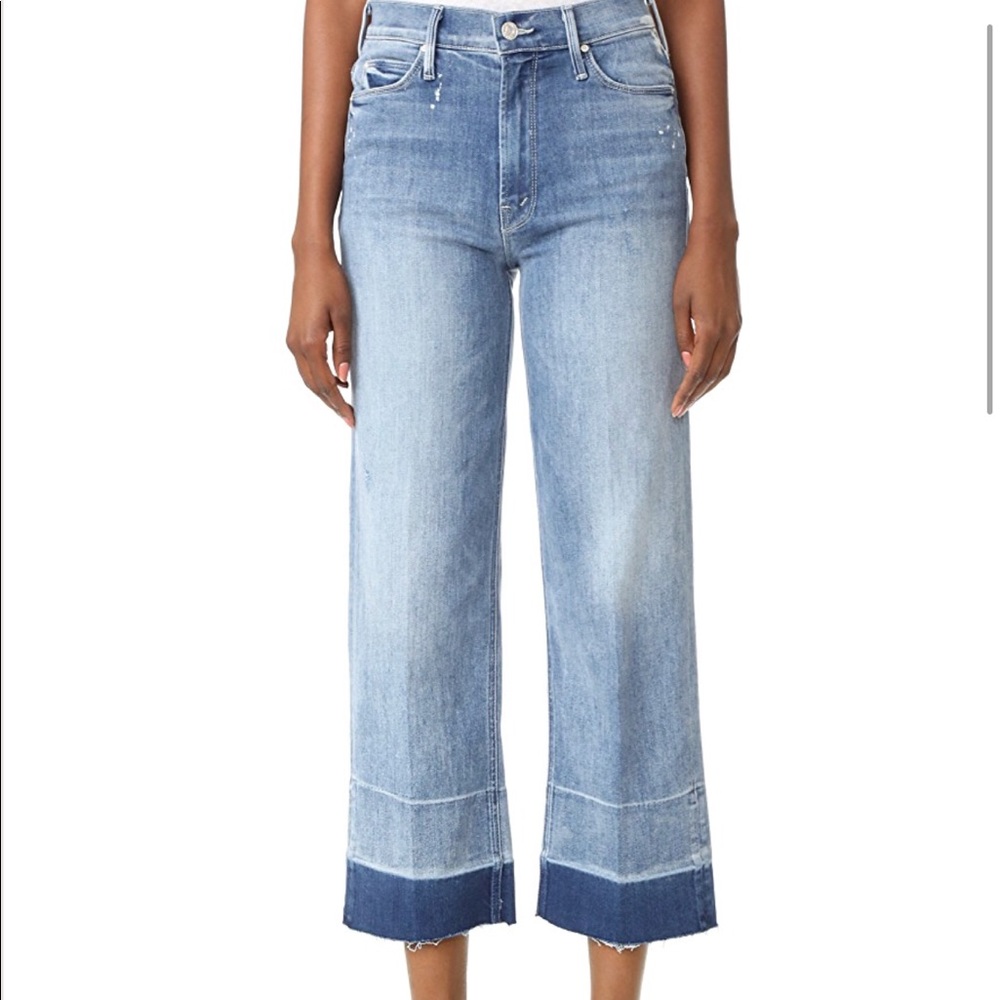 Mother undone hem jeans size 26